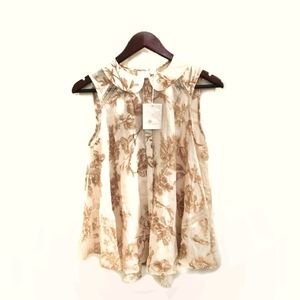 LC button down blouse